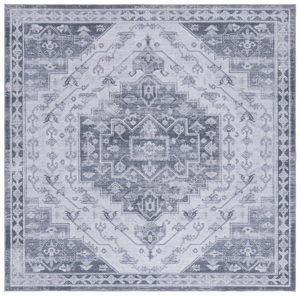 Safavieh Tucson 116f Gray / Light Gray - Luxurious Polyester Pile Rug For Cozy And Stylish Home Décor Grey ,Light Grey Polyester Pile Tsn116f-9