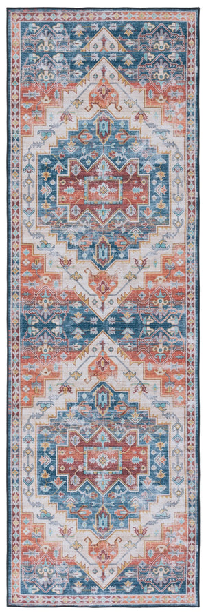 Safavieh Tucson 116f Gray / Light Gray - Luxurious Polyester Pile Rug For Cozy And Stylish Home Décor Blue ,Rust Polyester Pile Tsn116m-24
