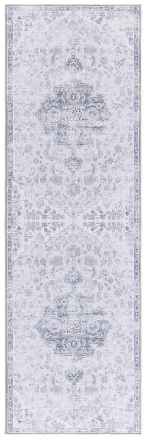 Safavieh Tucson Vintage Persian Rug - Stylish, Machine Washable & Slip Resistant For Effortless Elegance Light Grey ,Grey Polyester Pile Tsn117g-8