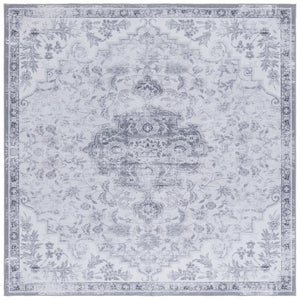 Safavieh Tucson Vintage Persian Rug - Stylish, Machine Washable & Slip Resistant For Effortless Elegance Light Grey ,Grey Polyester Pile Tsn117g-8