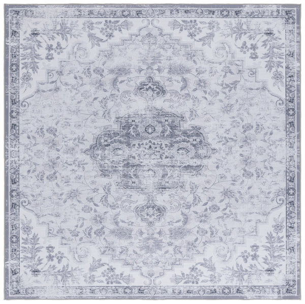 Safavieh Tucson Vintage Persian Rug - Stylish, Machine Washable & Slip Resistant For Effortless Elegance Light Grey ,Grey Polyester Pile Tsn117g-8