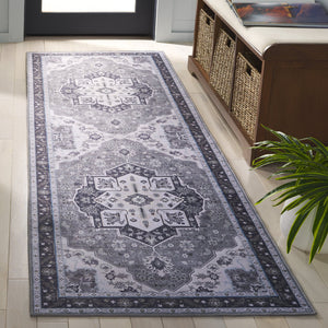 Safavieh Tucson Traditional Oval Area Rug – Elegant Design, Machine Washable, Slip Resistant For Any Room Olive ,Ivory Polyester Pile Tsn118x-28