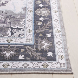 Safavieh Tucson Traditional Oval Area Rug – Elegant Design, Machine Washable, Slip Resistant For Any Room Olive ,Ivory Polyester Pile Tsn118x-5