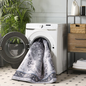 Safavieh Tucson Traditional Oval Area Rug – Elegant Design, Machine Washable, Slip Resistant For Any Room Olive ,Ivory Polyester Pile Tsn118x-5