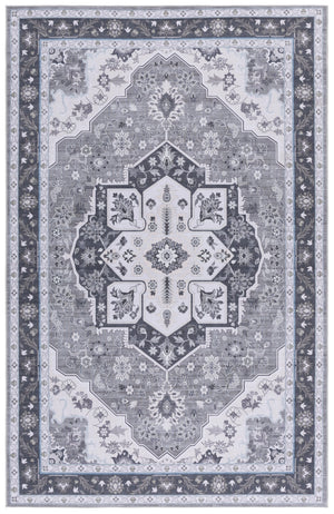 Safavieh Tucson Traditional Oval Area Rug – Elegant Design, Machine Washable, Slip Resistant For Any Room Olive ,Ivory Polyester Pile Tsn118x-5