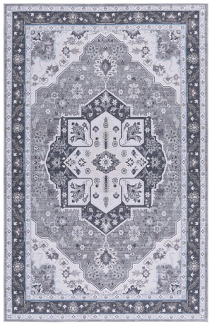 Safavieh Tucson Exquisite Round Area Rug - Elegant Design, Machine Washable, Slip Resistant & Durable Comfort Olive ,Ivory Polyester Pile Tsn118x-8