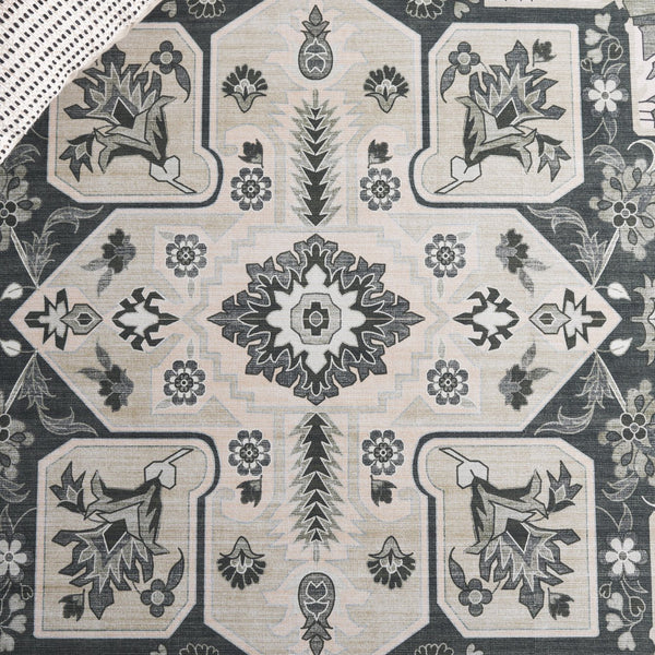 Safavieh Tucson Traditional Oval Area Rug – Elegant Design, Machine Washable, Slip Resistant For Any Room Green ,Light Green Polyester Pile Tsn118y-5