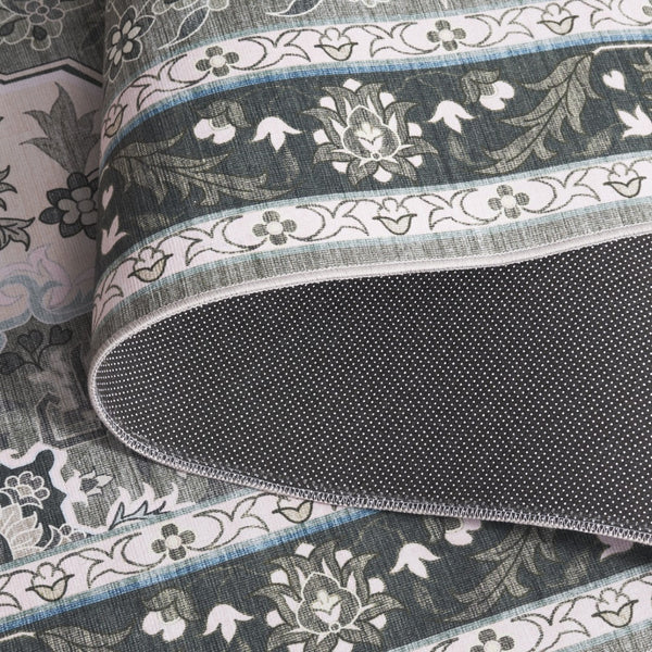 Safavieh Tucson Exquisite Round Area Rug - Elegant Design, Machine Washable, Slip Resistant & Durable Comfort Green ,Light Green Polyester Pile Tsn118y-8