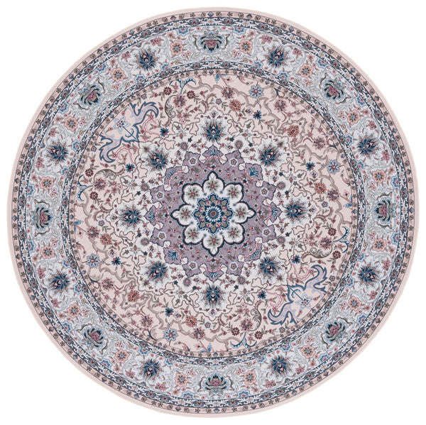 Safavieh Tucson Traditional Area Rug - Elegant Floral Design, Machine Washable, Slip Resistant, Durable Comfort Beige ,Green Polyester Pile Tsn123b-26