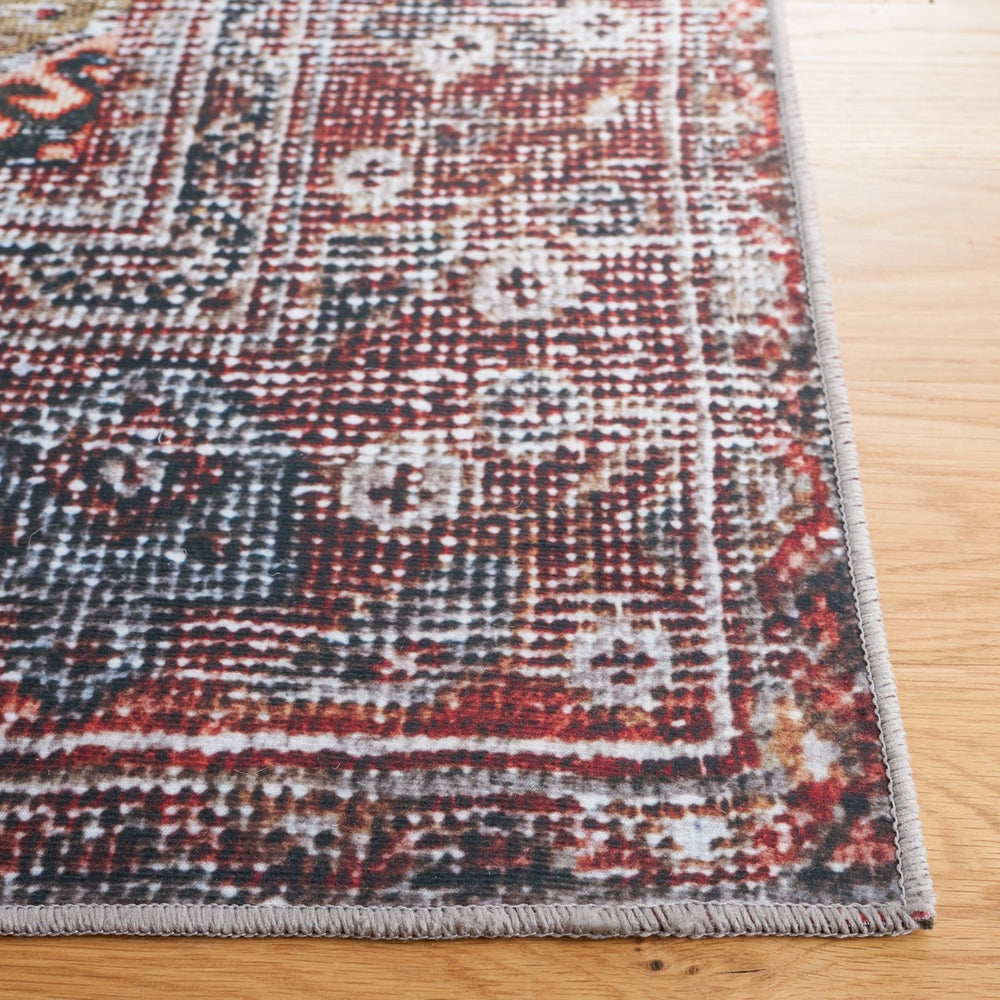 Safavieh Tucson 130 M/W S/R Power Loomed Traditional Rug Navy / Rust 2'-6" x 4'