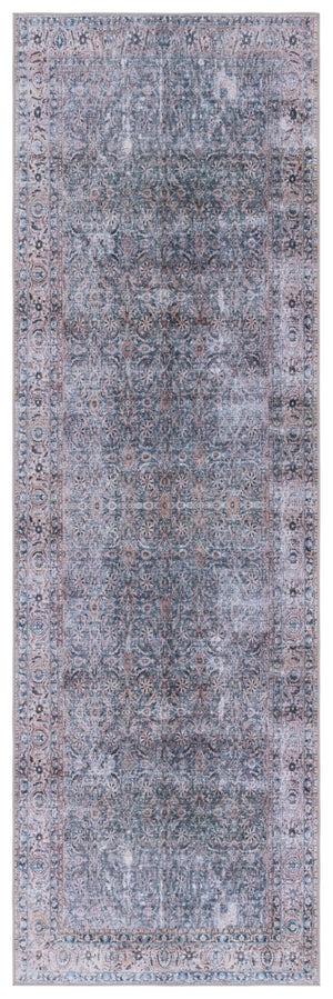 Safavieh Tucson Elegant Area Rug - Stylish & Durable, Machine Washable With Slip Resistant Design For Safety Green Blue ,Beige Polyester Tsn134y-10