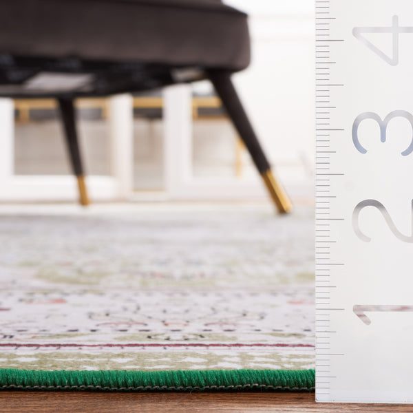 Safavieh Tucson Area Rug: Timeless Elegance With Machine Washable, Slip-resistant Design For Modern Living Green ,Beige Polyester Pile Tsn136y-4r
