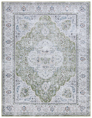 Safavieh Tucson Area Rug: Timeless Elegance With Machine Washable, Slip-resistant Design For Modern Living Green ,Beige Polyester Pile Tsn136y-4r