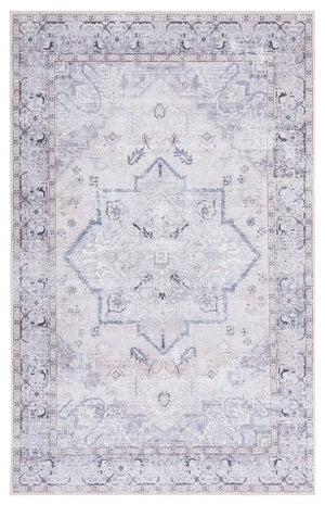 Safavieh Tucson Traditional Runner Rug - Elegant Power-loomed Design, Washable & Slip-resistant For Homes Beige ,Grey Polyester Pile Tsn137b-24