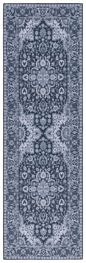 Safavieh Tucson Vibrant Oriental Patterned Rug – Machine Washable, Slip Resistant & Perfect For High Traffic Areas Black ,Beige Polyester Tsn147z-212