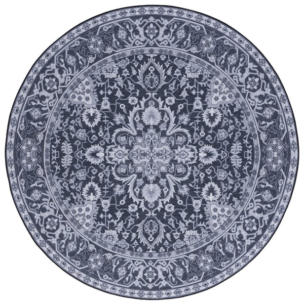 Safavieh Tucson Vibrant Oriental Patterned Rug – Machine Washable, Slip Resistant & Perfect For High Traffic Areas Black ,Beige Polyester Tsn147z-212