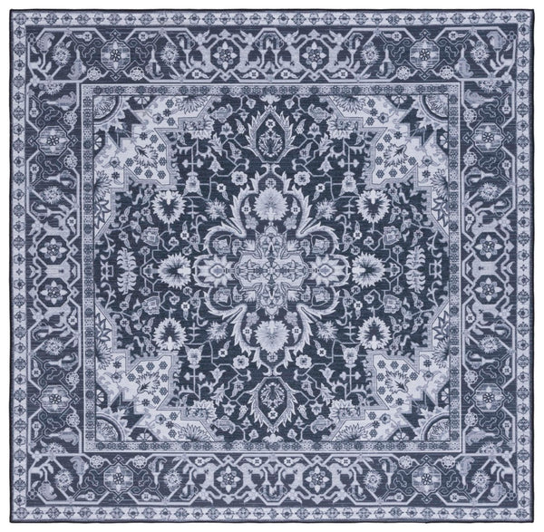 Safavieh Tucson Vibrant Oriental Patterned Rug – Machine Washable, Slip Resistant & Perfect For High Traffic Areas Black ,Beige Polyester Tsn147z-212