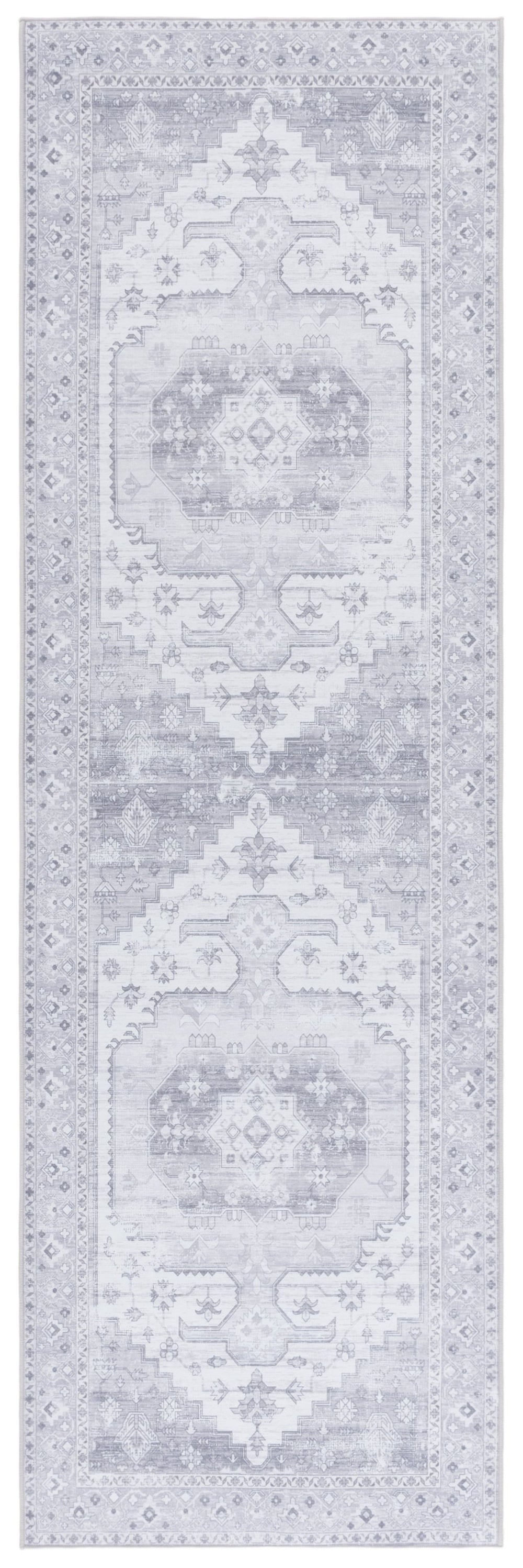 Safavieh Tucson Elegant Area Rug - Timeless Tradition Meets Modern Style For A Stunning Home Transformation Light Grey Polyester Pile Tsn181f-8