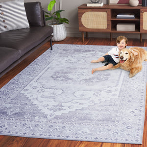 Safavieh Tucson Elegant Area Rug - Timeless Tradition Meets Modern Style For A Stunning Home Transformation Light Grey Polyester Pile Tsn181f-8