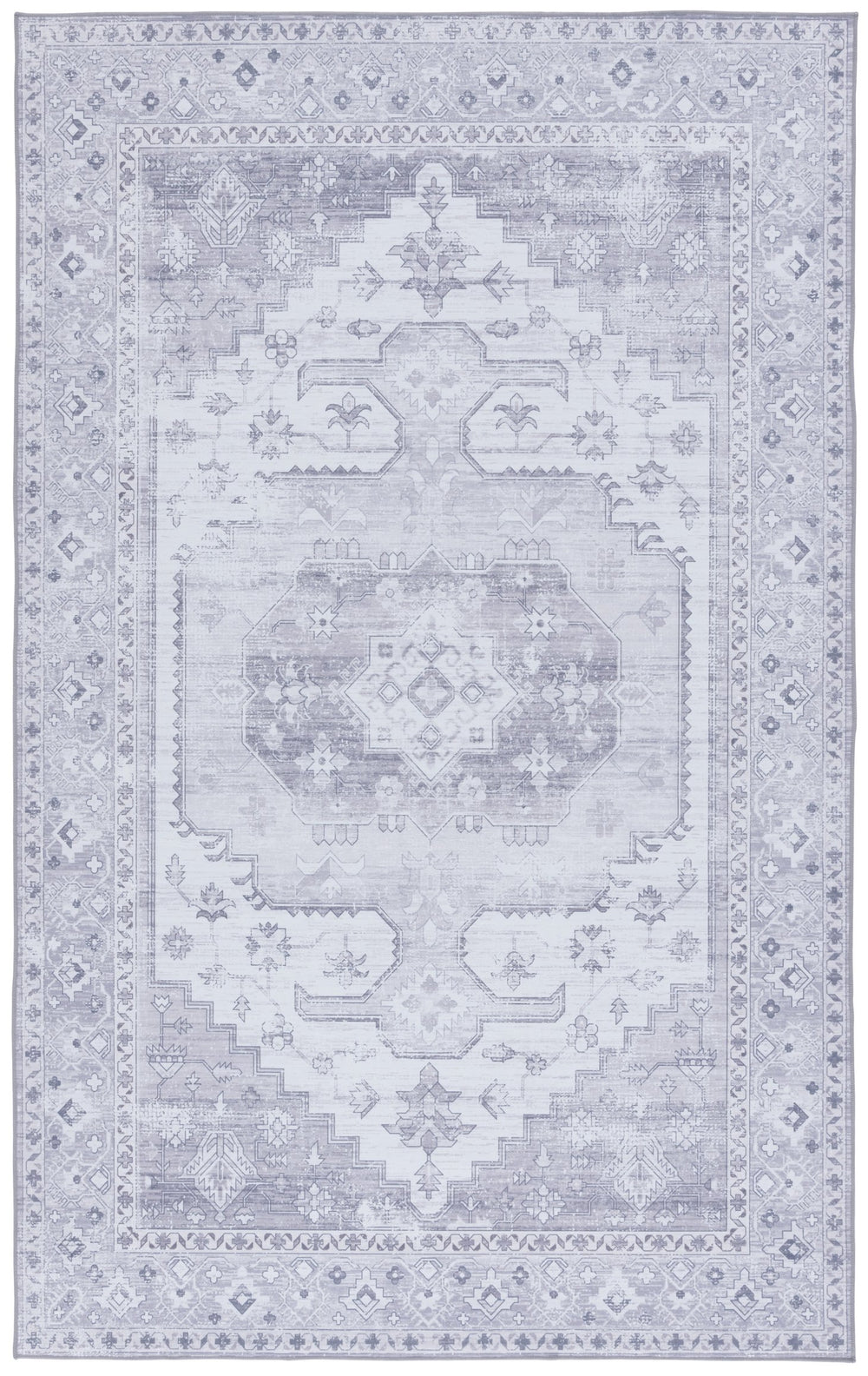 Safavieh Tucson Elegant Area Rug - Timeless Tradition Meets Modern Style For A Stunning Home Transformation Light Grey Polyester Pile Tsn181f-8
