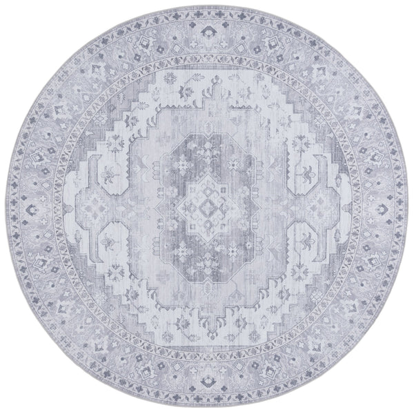 Safavieh Tucson Elegant Area Rug - Timeless Tradition Meets Modern Style For A Stunning Home Transformation Light Grey Polyester Pile Tsn181f-8