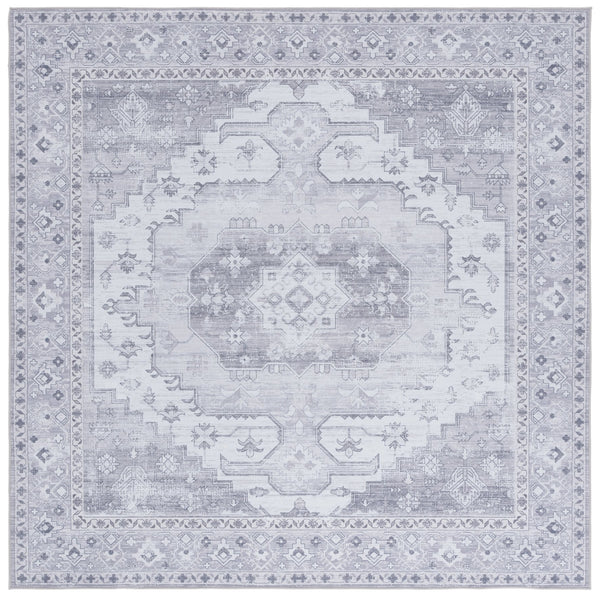 Safavieh Tucson Elegant Area Rug - Timeless Tradition Meets Modern Style For A Stunning Home Transformation Light Grey Polyester Pile Tsn181f-8