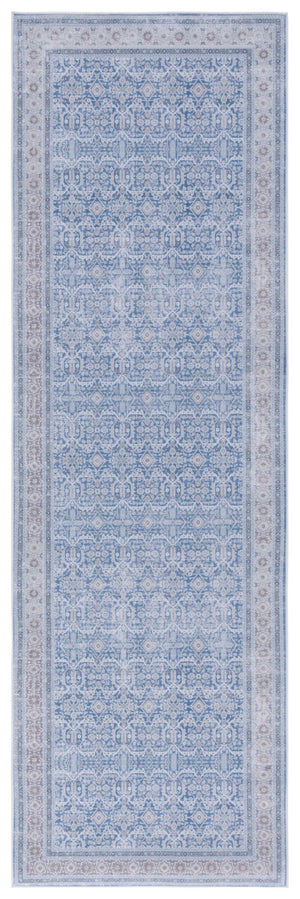 Safavieh Tucson Elegant Area Rug – Durable, Machine Washable, Slip-resistant Design To Elevate Your Home Decor Blue ,Rust Polyester Tsn186m-26