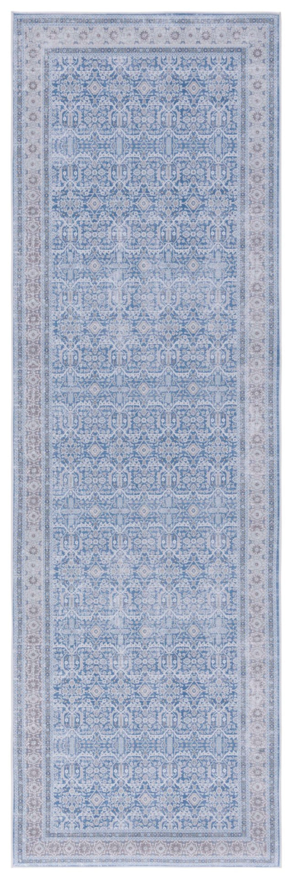 Safavieh Tucson Elegant Area Rug – Durable, Machine Washable, Slip-resistant Design To Elevate Your Home Decor Blue ,Rust Polyester Tsn186m-26
