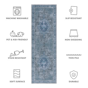 Safavieh Tucson 190x Green Area Rug - Stylish, Machine Washable, And Slip Resistant For Home Decor Bliss Green ,Green Polyester Pile Tsn190x-4r