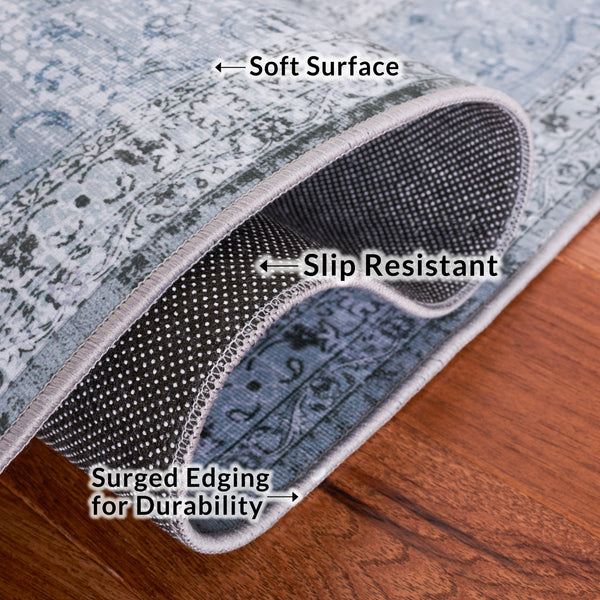 Safavieh Tucson 190x Green Area Rug - Stylish, Machine Washable, And Slip Resistant For Home Decor Bliss Green ,Green Polyester Pile Tsn190x-4r