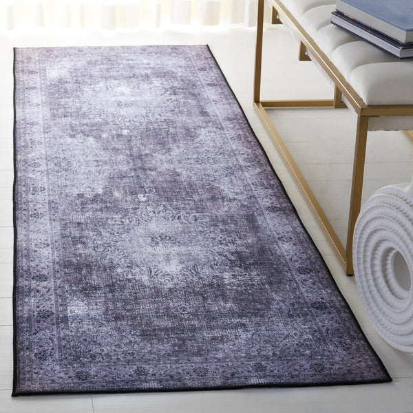 Safavieh Tucson 190x Green Area Rug - Stylish, Machine Washable, And Slip Resistant For Home Decor Bliss Black ,Grey Polyester Pile Tsn190z-218