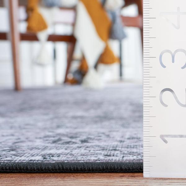 Safavieh Tucson 190x Green Area Rug - Stylish, Machine Washable, And Slip Resistant For Home Decor Bliss Black ,Grey Polyester Pile Tsn190z-218