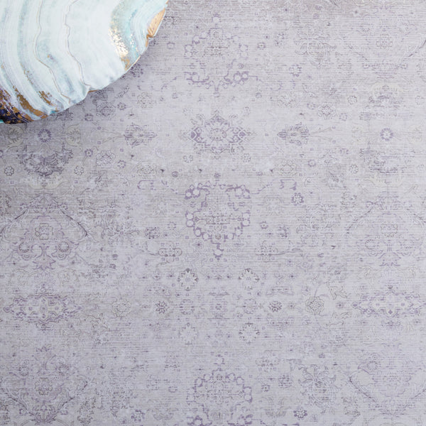 Safavieh Tucson Elegant Traditional Area Rug - Machine Washable, Slip Resistant, Durable Soft Polyester Design Beige ,Beige Polyester Pile Tsn199b-4sq