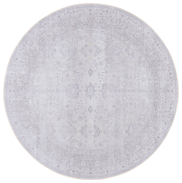 Safavieh Tucson Elegant Traditional Area Rug - Machine Washable, Slip Resistant, Durable Soft Polyester Design Beige ,Beige Polyester Pile Tsn199b-4sq