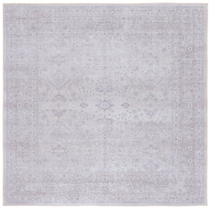 Safavieh Tucson Elegant Traditional Area Rug - Machine Washable, Slip Resistant, Durable Soft Polyester Design Beige ,Beige Polyester Pile Tsn199b-4sq