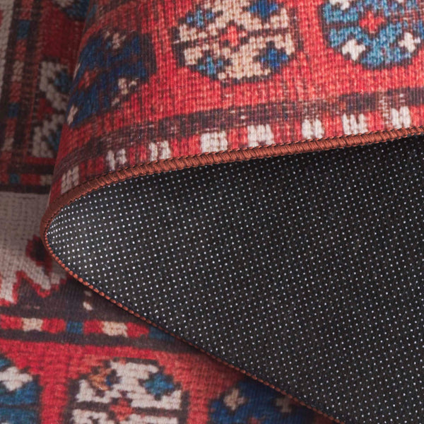 Safavieh Tucson 203n Navy / Rust Navy ,Rust Polyester Pile Tsn203n-6