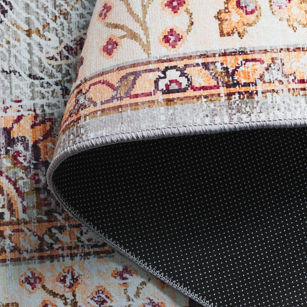 Safavieh Tucson Area Rug - Elegant Green-grey And Beige Design, Machine Washable, Slip Resistant For Safety Grey Green ,Beige Polyester Pile Tsn204f-6