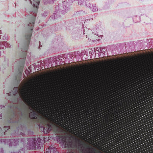 Safavieh Tucson Area Rug - Power Loomed Comfort With Slip Resistance & Washable Durability For Modern Homes Fuchsia ,Purple Polyester Pile Tsn206p-5
