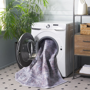 Safavieh Tucson Area Rug - Elegant Power Loomed Design With Timeless Appeal For Stylish Home Décor Grey ,Light Fuchsia Polyester Pile Tsn230f-8