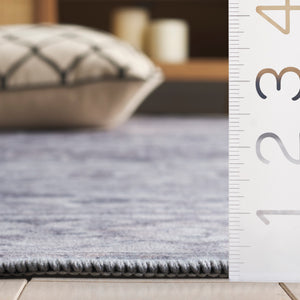 Safavieh Tucson Area Rug Runner - Elegant Power Loomed Design For Hallways, Washable & Slip Resistant Comfort Grey ,Light Grey Polyester Pile Tsn232f-5