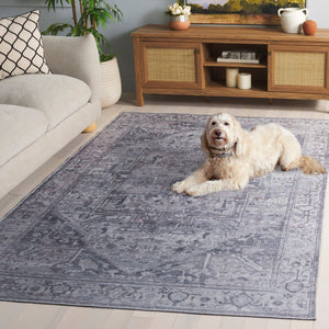 Safavieh Tucson Area Rug - Elegant Power Loomed Design For Timeless Charm And Comfort In Any Living Space Grey ,Light Grey Polyester Pile Tsn232f-4
