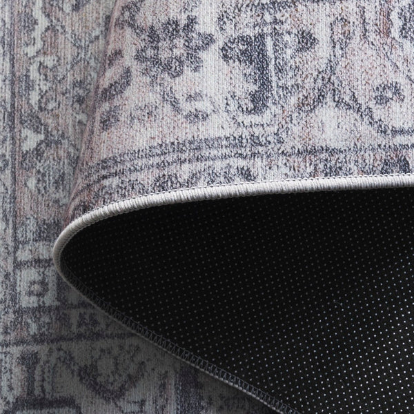 Safavieh Tucson Area Rug - Elegant Power Loomed Design For Timeless Charm And Comfort In Any Living Space Grey ,Light Grey Polyester Pile Tsn232f-4