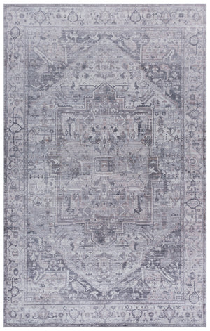 Safavieh Tucson Area Rug - Elegant Power Loomed Design For Timeless Charm And Comfort In Any Living Space Grey ,Light Grey Polyester Pile Tsn232f-4