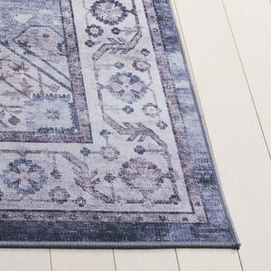 Safavieh Tucson Elegant Area Rug - Stylish Runner With Traditional Design, Durable Comfort & Easy Care Grey ,Light Purple Polyester Pile Tsn233f-5