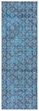 Safavieh Tucson 901 Power Loomed Modern Rug Blue / Grey 9' x 12'
