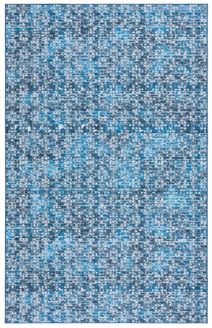 Safavieh Tucson 901 Power Loomed Modern Rug Blue / Grey 5' x 8'