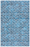 Safavieh Tucson 901 Power Loomed Modern Rug Blue / Grey 5' x 8'