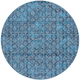 Safavieh Tucson 901 Power Loomed Modern Rug Blue / Grey 6' x 6' Round