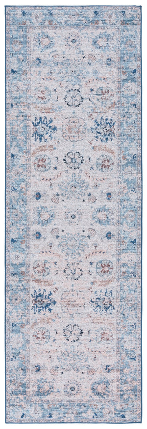 Safavieh Tucson 908 Power Loomed Traditional Rug Blue / Beige 9' x 12'