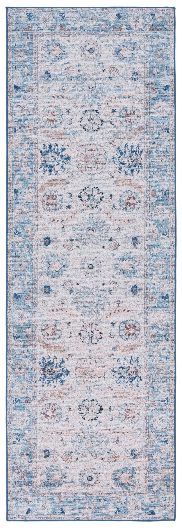 Safavieh Tucson 908 Power Loomed Traditional Rug Blue / Beige 9' x 12'